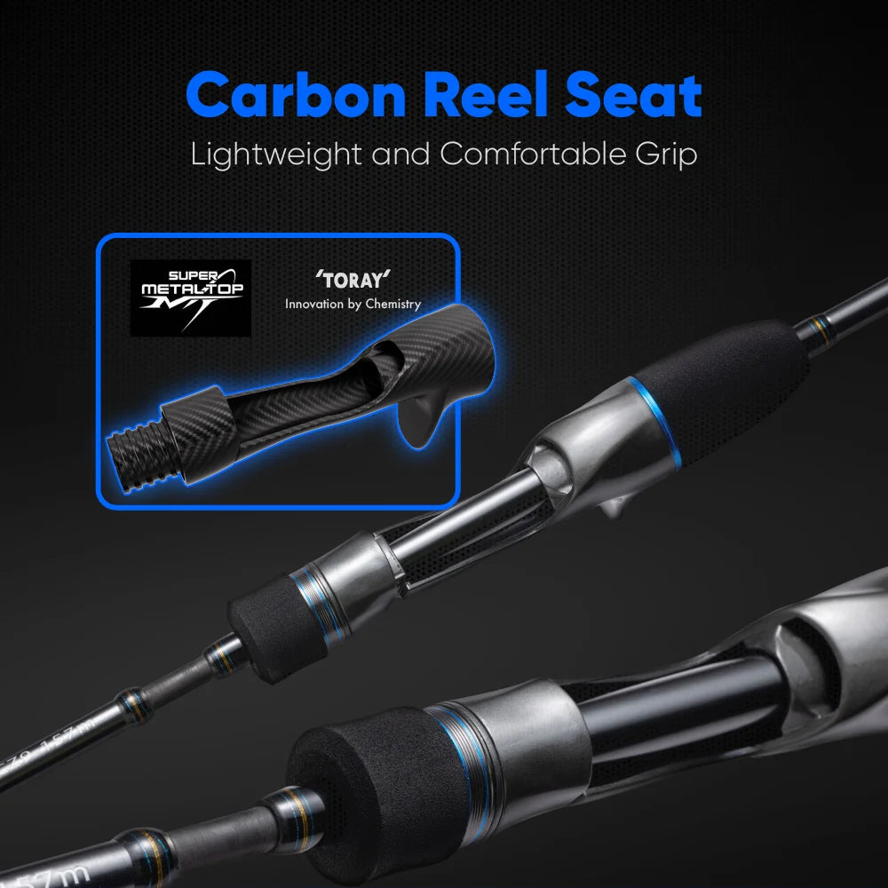 Zenith Gamer Fishing Rod 1.57M MH Fast Casting Jigging Rod for Squid Cuttlefish Octopus Titanium Tip Boat Fishing Rod