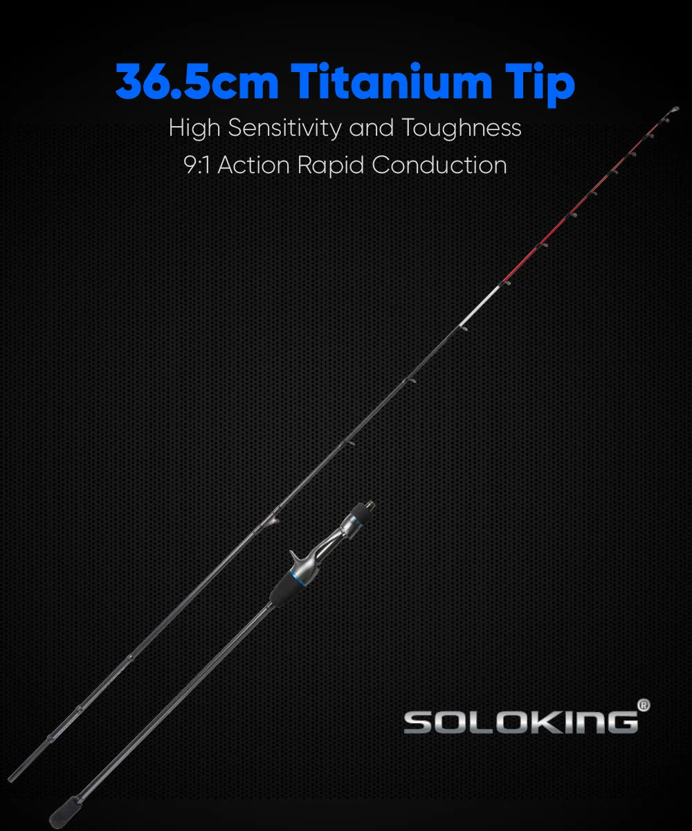 Zenith Gamer Fishing Rod 1.57M MH Fast Casting Jigging Rod for Squid Cuttlefish Octopus Titanium Tip Boat Fishing Rod