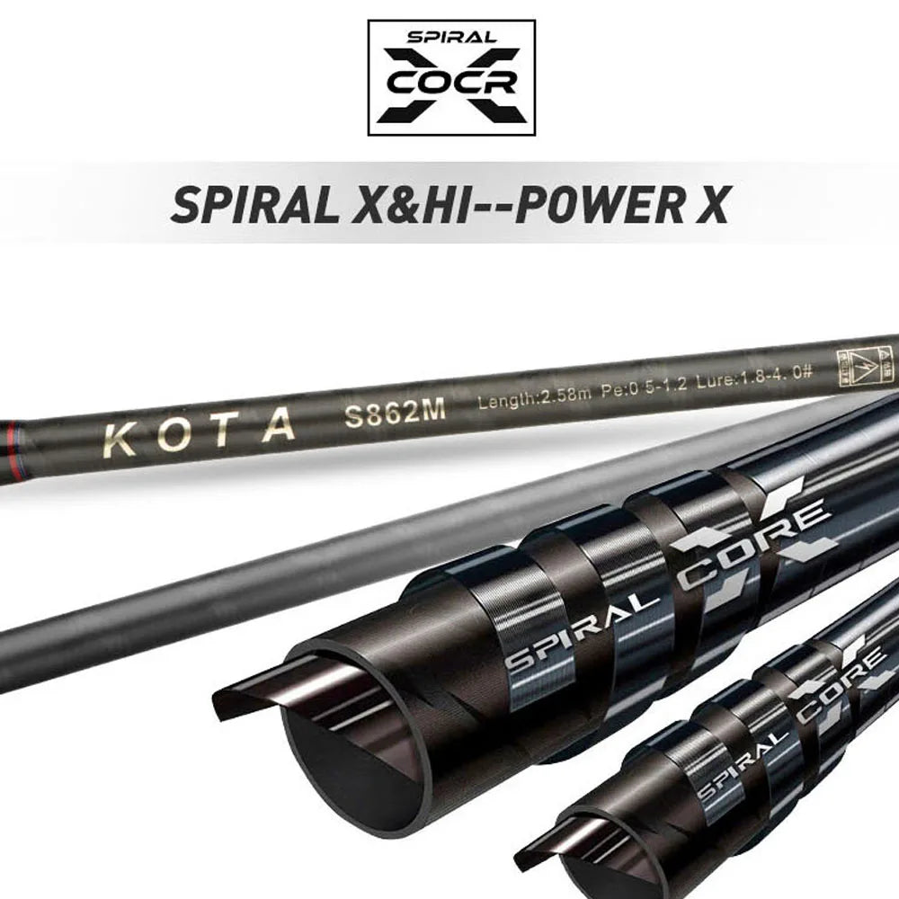 2.59M ML M Egging Fishing Rod with Fuji Rings Inshore  Kota Egi Rod for Squid Fast Action 1.8-3.5# Inshore Egging Rod