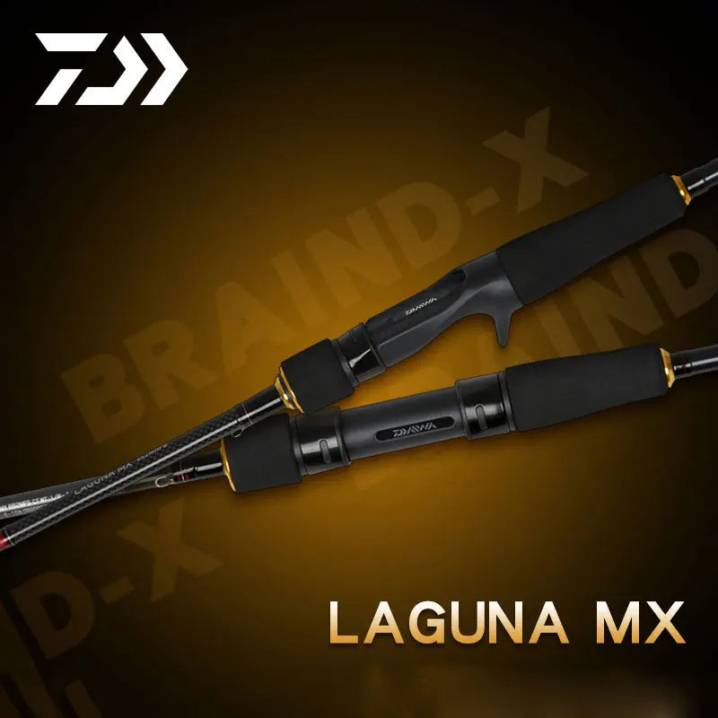 Fishing Rod LAGUNA MX FUJI Rings Spinning/Casting Fishing Rod 1.84M - 2.49M Aluminum Carbon Fishing Stick