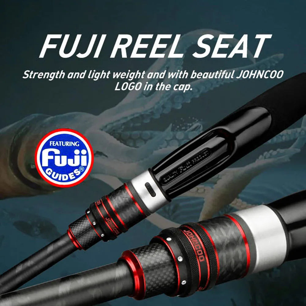 2.59M ML M Egging Fishing Rod with Fuji Rings Inshore  Kota Egi Rod for Squid Fast Action 1.8-3.5# Inshore Egging Rod