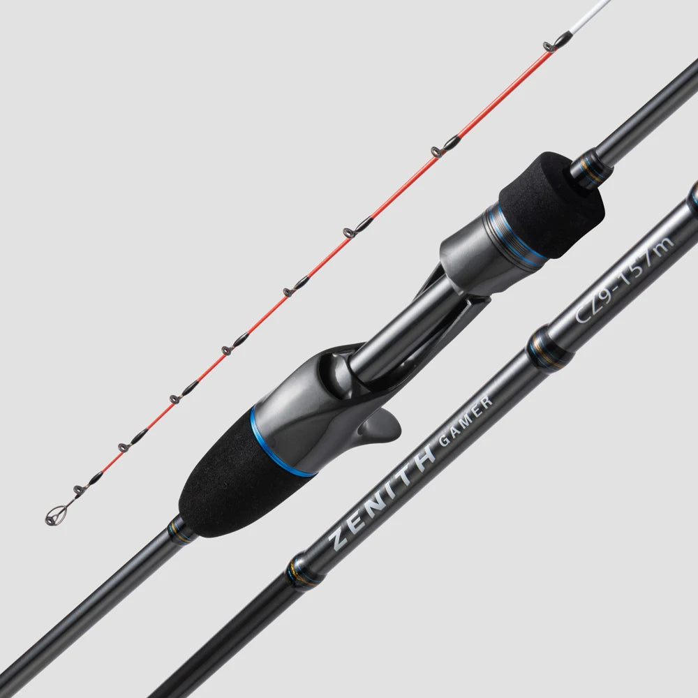 Zenith Gamer Fishing Rod 1.57M MH Fast Casting Jigging Rod for Squid Cuttlefish Octopus Titanium Tip Boat Fishing Rod
